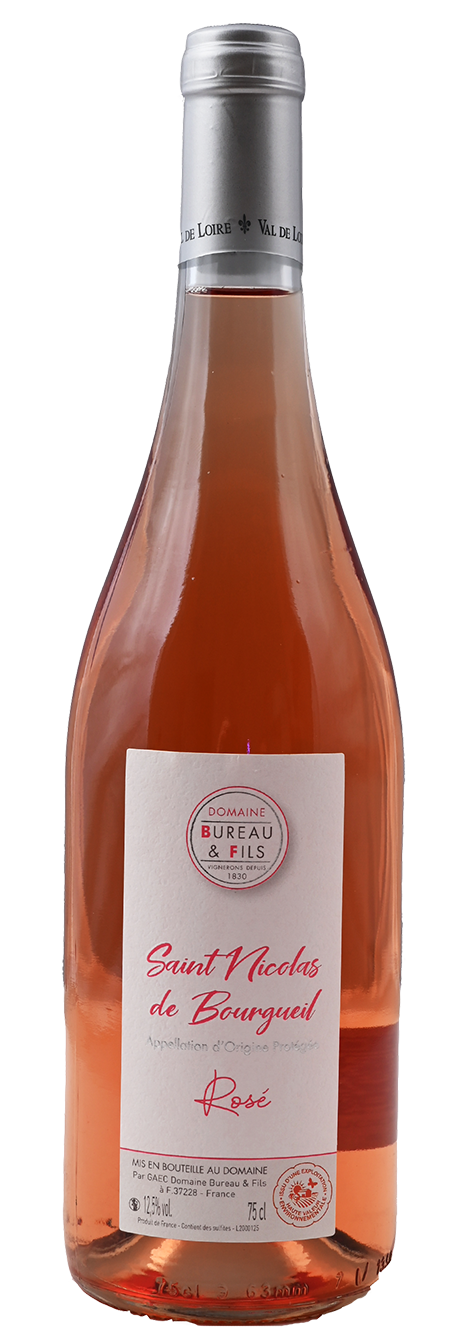 Vin Saint Nicolas de Bourgueil Rosé Bureau